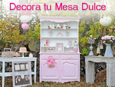 Decora tu Mesa Dulce Candy Bar Isla Mueble Decoración