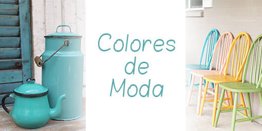 Colores de moda para tu casa en Isla Mueble decoración Online