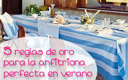 5 reglas de oro anfitriona perfecta