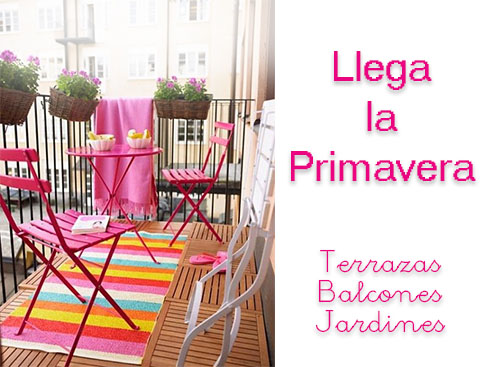 Primavera 2016 terrazas y balcones manteles y mantelerías online Don Mantel
